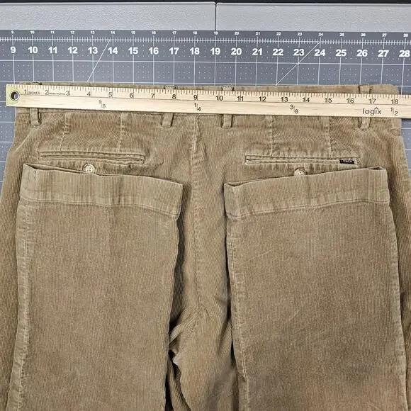 Polo Ralph Lauren Pants Mens 36x32 Corduroy Tan Khaki Preppy Utility Workwear - Picture 14 of 16